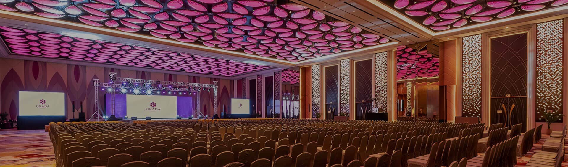 Okada Manila Ballroom Professional Audio Visual Solutions